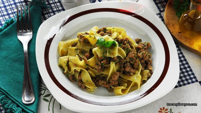 Ricetta pappardelle al cinghiale