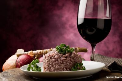 Ricetta risotto al Chianti