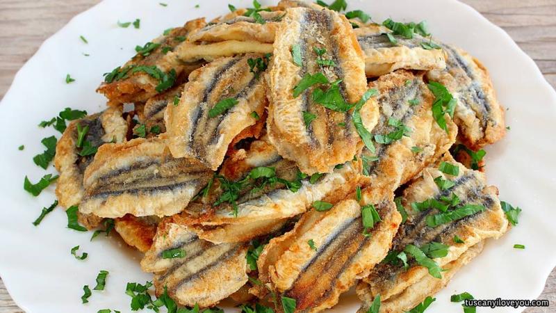 Ricetta acciughe fritte